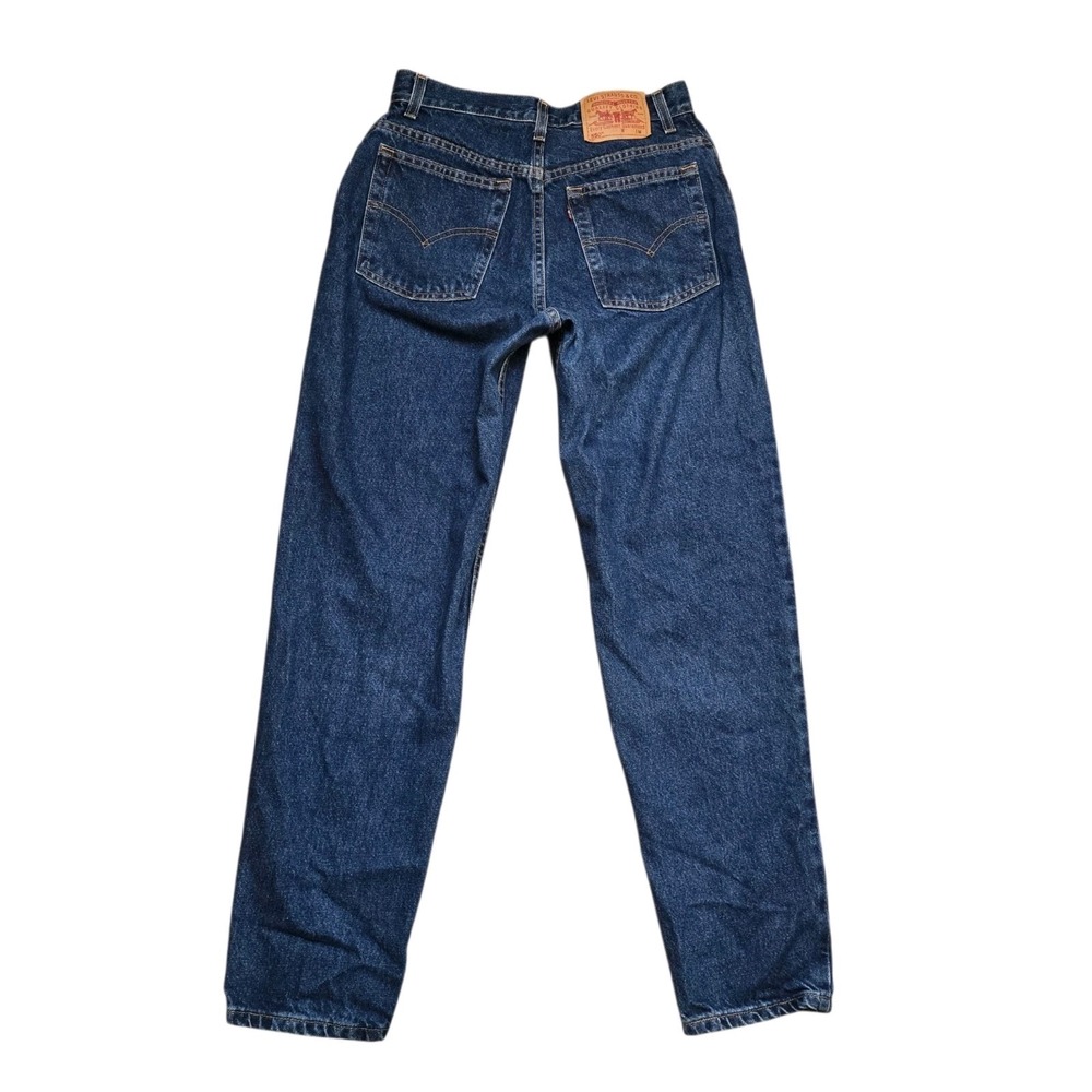 Levi's Vintage Y2K 550 Women's Relaxed Tapered Jeans Size 10 Miss Dark